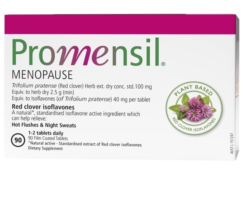 Promensil 90 tablets menopause symptoms relief  OzHealthExperts