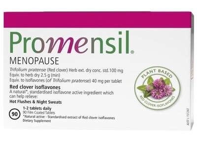 Promensil 90 tablets menopause symptoms relief  OzHealthExperts