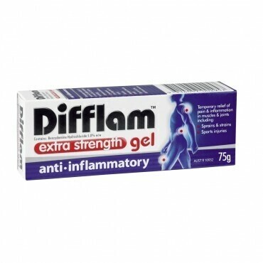 4 × Difflam Gel Extra strength 75gm anti-inflammatory gel - OzHealthExperts