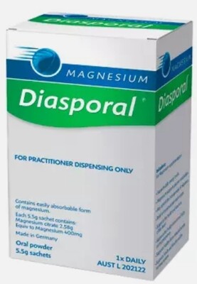 Bio Practica Magnesium Diasporal 50 Sachets RRP $82.95 FREE EXPRESS POSTAGE ozhealthexperts
