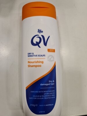 New 3 × Ego Qv Shampoo 250 gm ozhealthexperts