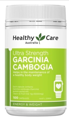 Healthy Care Ultra Strength Garcinia Cambogia 100 Capsules ozhealthexperts 