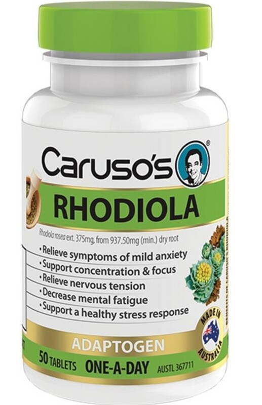 Carusos Rhodiola 50 Tablets ozhealthexperts