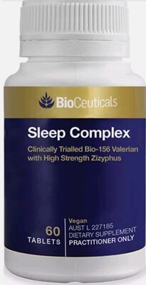 Bioceuticals Sleep Complex 60 Tablets RRP $59.95 ozhealthexperts