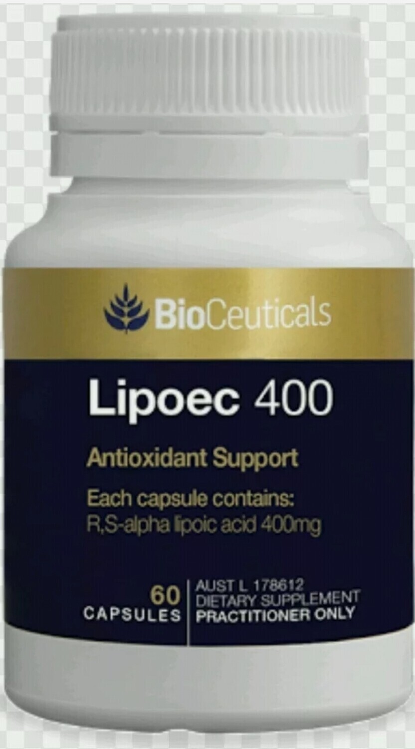  Alpha Lipoic Acid 400 . *BEST SELLER* 60 caps - OzHealthExperts