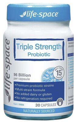 2 × Life Space Triple Strength Probiotic 30 Capsules
ozhealthexperts
