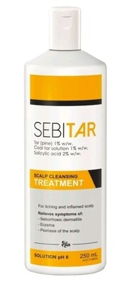Sebitar Scalp Cleansing Treatment 250mL For Itching & Inflamed Scalp Eczema ozhealthexperts