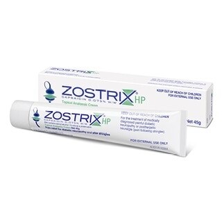 3 × ZoRub HP ( ZOSTRIX HP Generic) CREAM 45G CAPSAICIN .075% OzHealthExperts