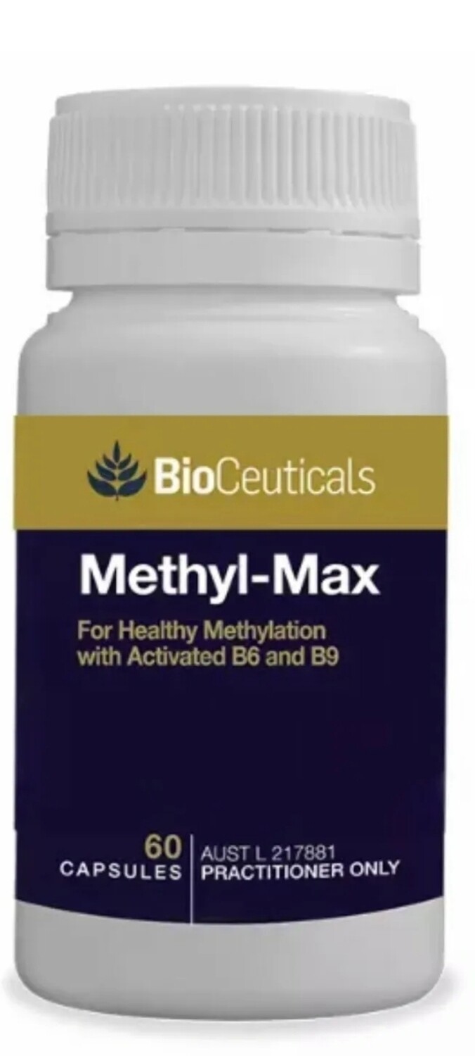 2 × Bioceuticals Methyl Max 60 Capsules ozhealthexperts