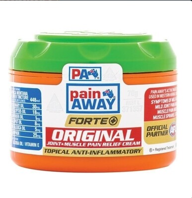 2 × Pain Away Arthritis Cream Jar 70g Ozhealthexperts