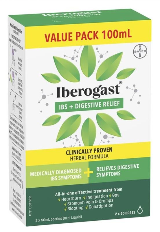 Flordis Iberogast 100mL for relief of IBS and indigestion OzHealthExperts
