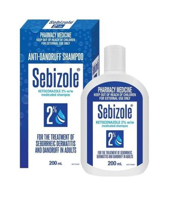 Sebizole 2% Anti-Dandruff Shampoo 200mL Seborrheic Dermatitis Treatment ozhealthexperts