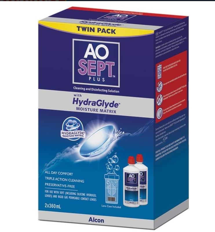 Aosept Hydraglyde Twin Pack ozhealthexperts