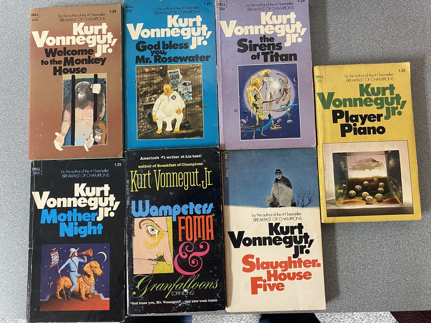 7 Kurt Vonnegut Novels