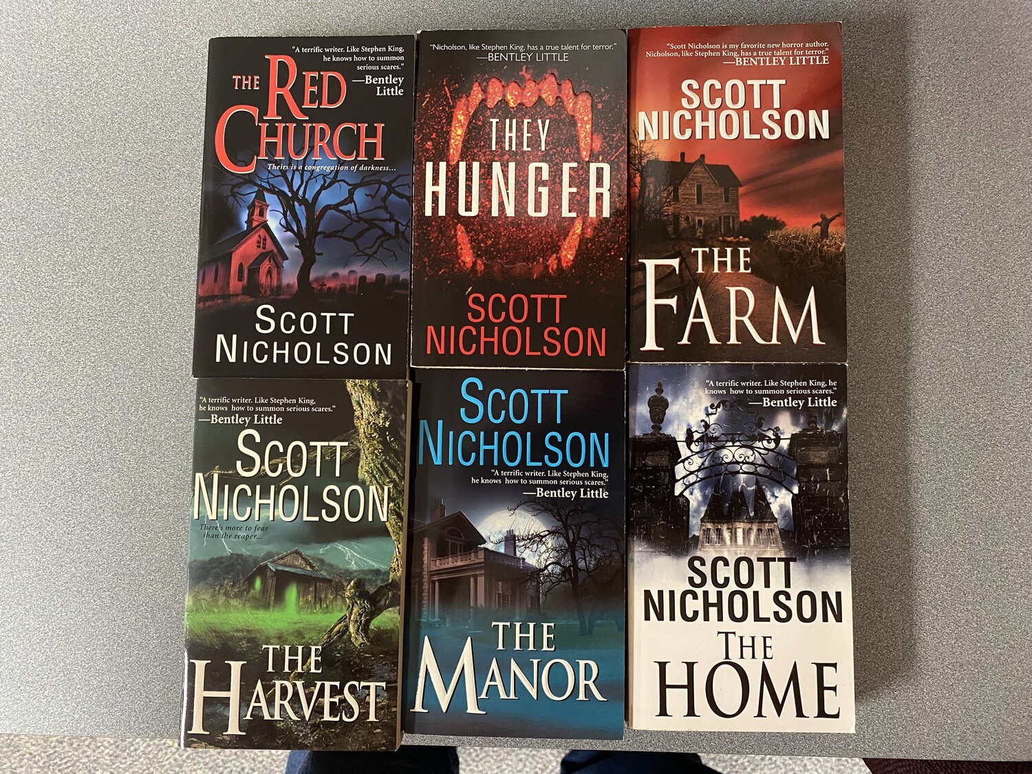 6 Scott Nicholson Novels