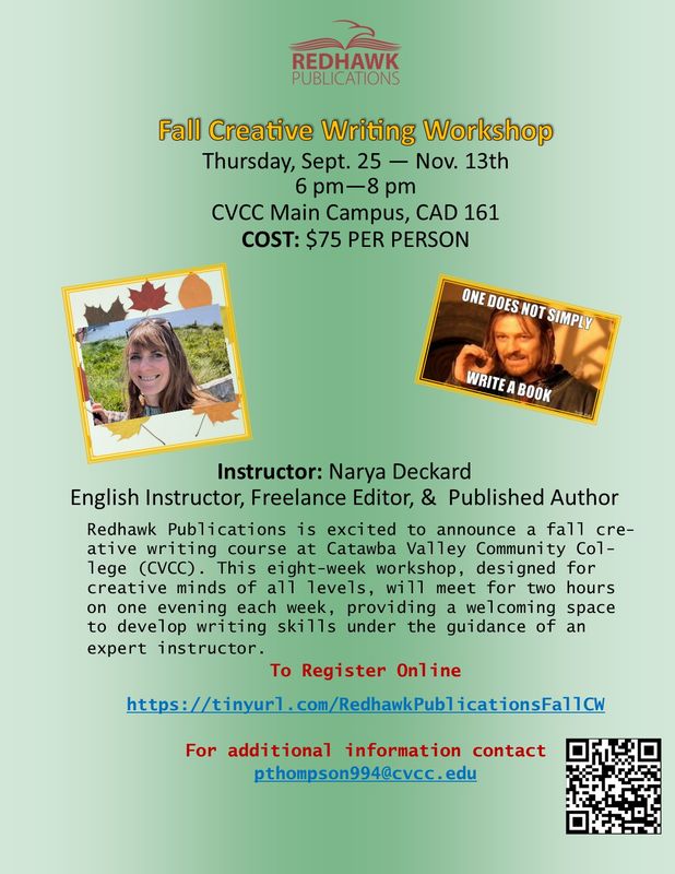 Fall Creative Writing Class