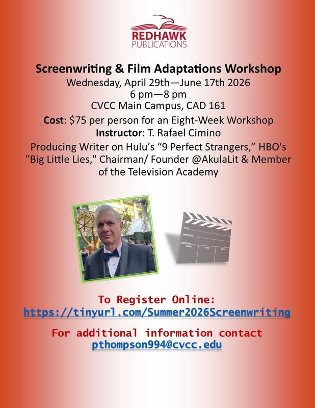 Summer 2026 - Screenwriting &amp; Film Adaptations Workshop