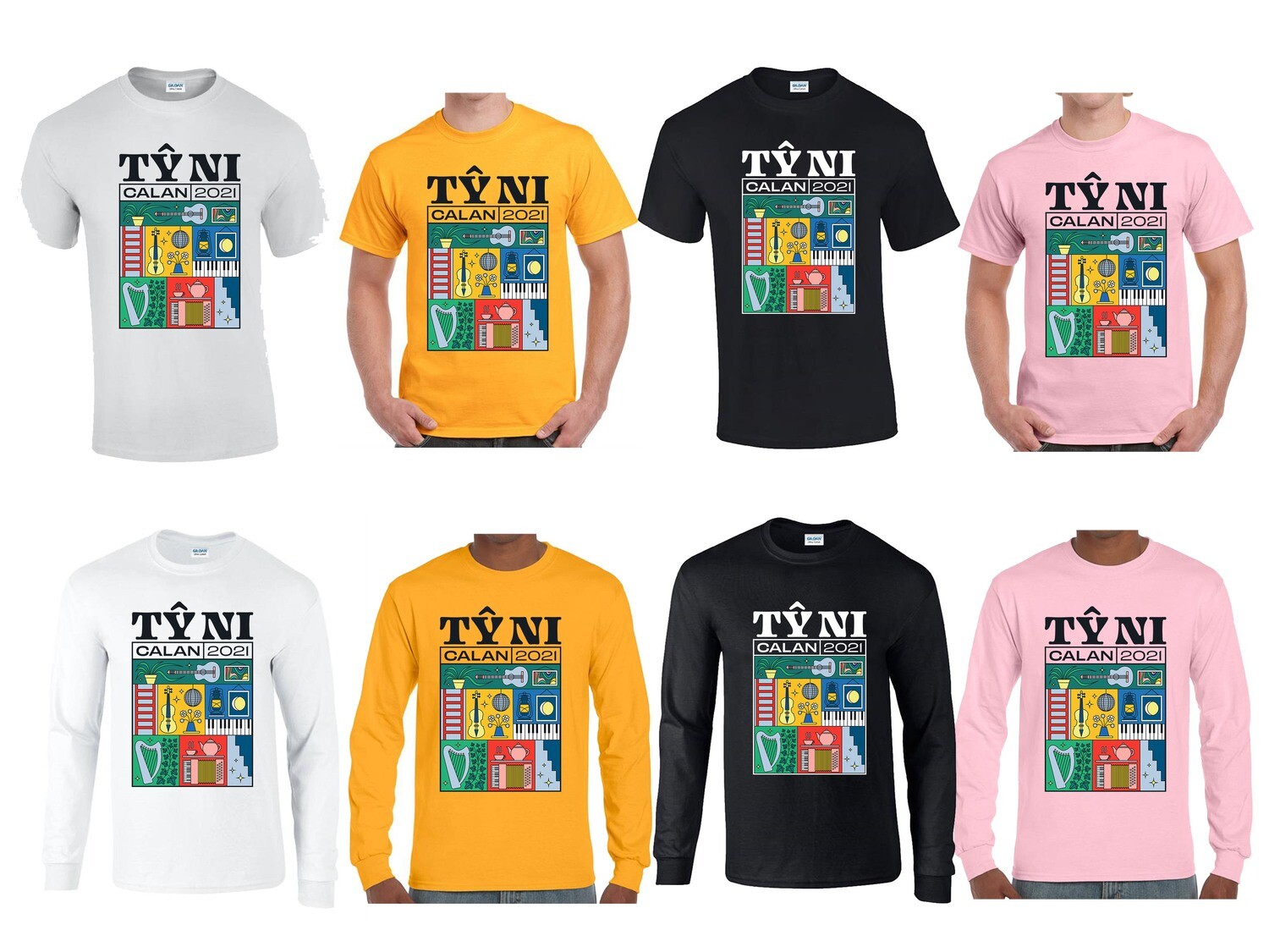 'TY NI' - Limited Edition Long/Short Sleeve T Shirt 'TY NI' - Limited Edition Long/Short Sleeve T Shirt