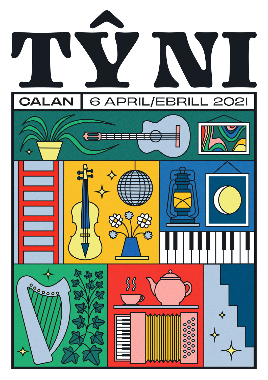 'TY NI' Limited Edition A3/A2 Print 'TY NI' Limited Edition A3/A2 Print