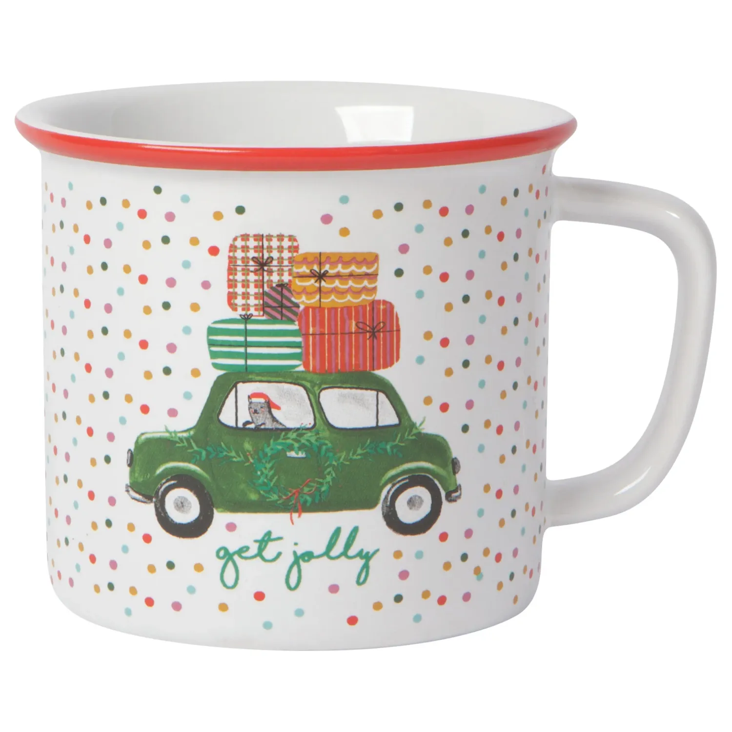 Winter Wheels Christmas Heritage Mugs