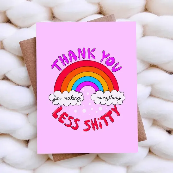 Thank You - Funny Valentines Day Card / Anniversary Card