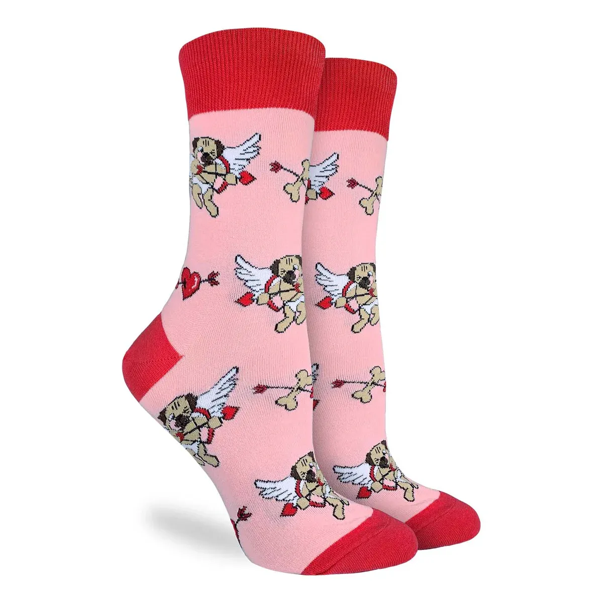 Women&#39;s Cupid Pugs Socks