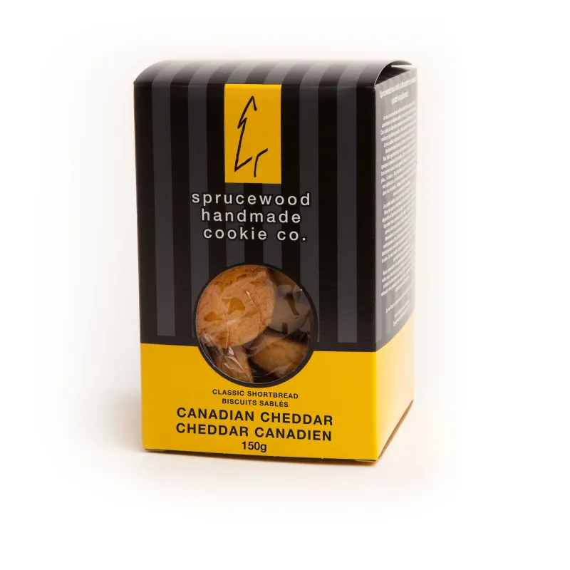 Canadian Cheddar Shortbread Cookies