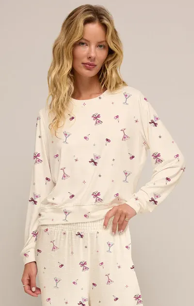 Classic Martini Long Sleeve Top
