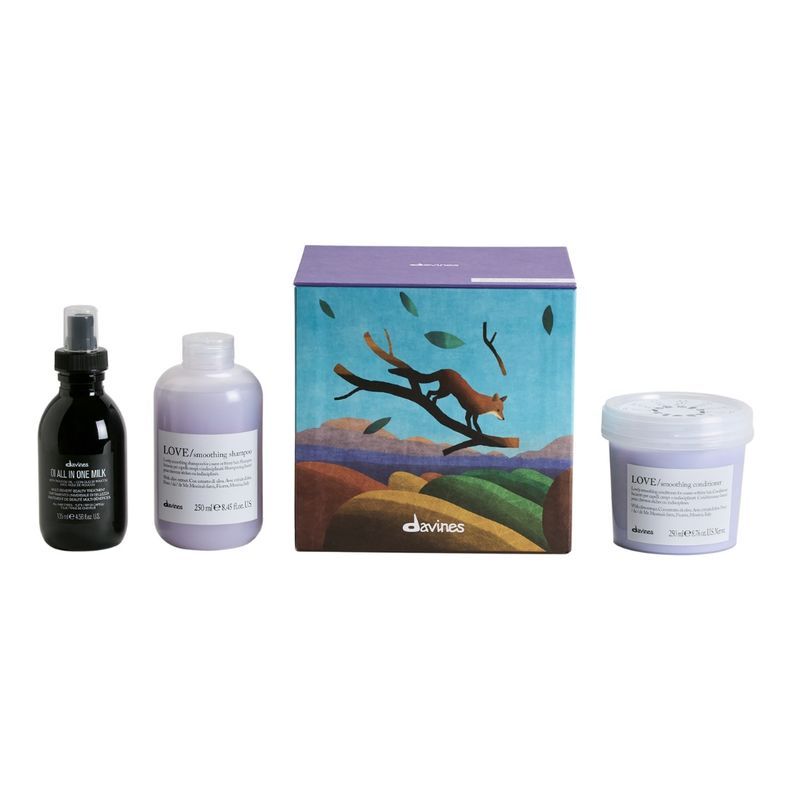 DAVINES LOVE SMOOTHING + OI Gift Set - only while supplies last