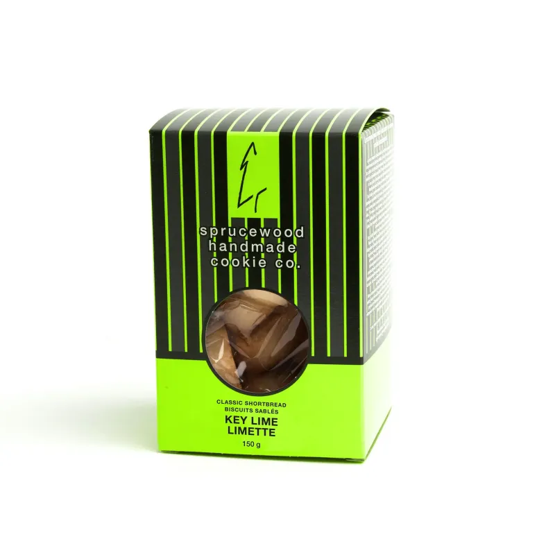 Key Lime Shortbread Cookies