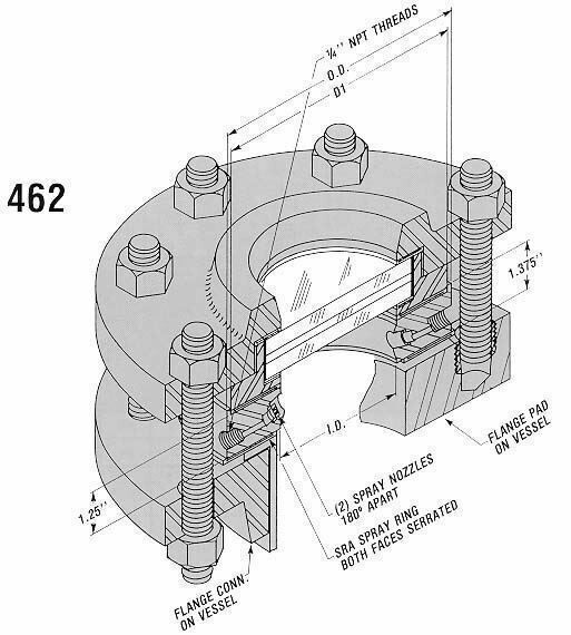 TYPE SR-A 462 SPRAY RINGS