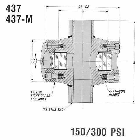 Type W-SC Sight Flow Indicators