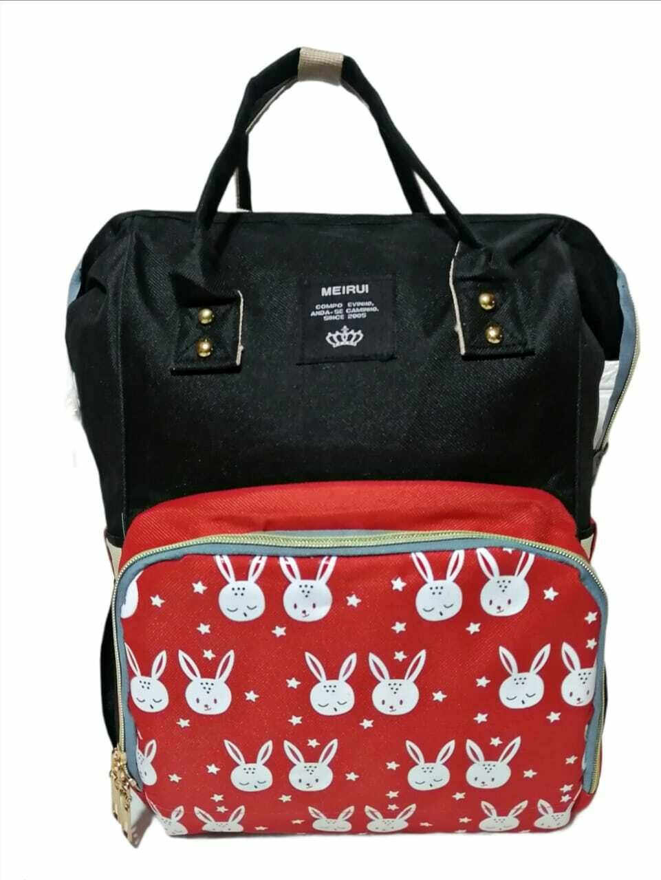 MOCHILA PAÑALERA CONEJITO