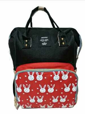 MOCHILA PAÑALERA CONEJITO