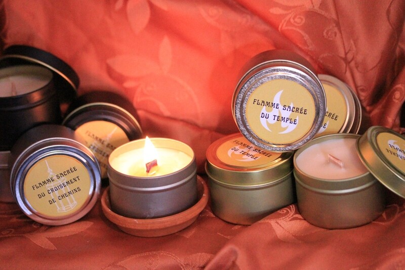 Flammes sacrées - bougies