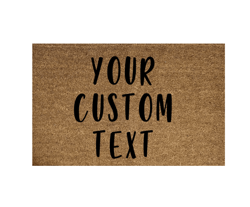 Custom Welcome Mat