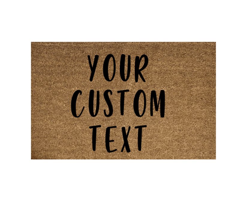 Custom Welcome Mat