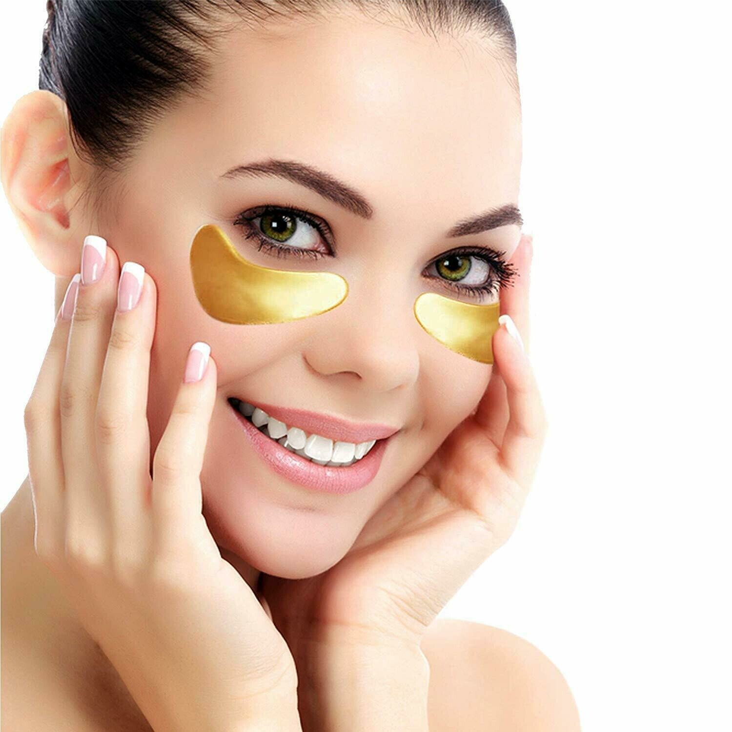 20 PACK Gold Crystal Collagen Hydrating Gel Eye Masks