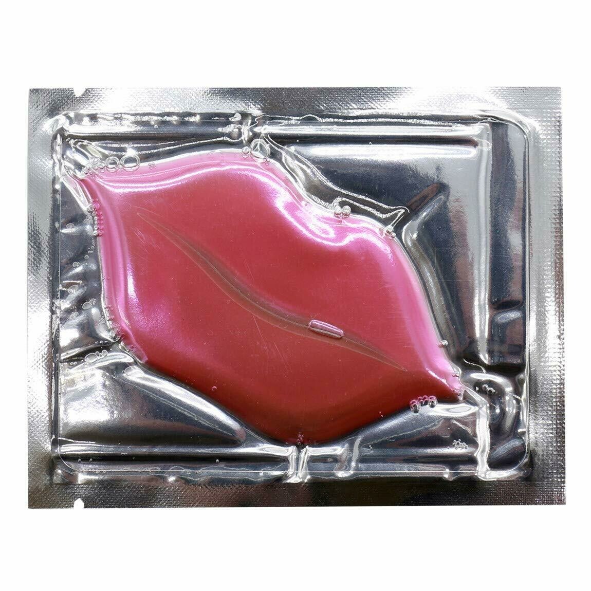 20 PACK Moisturizing Collagen Pink Lip Masks