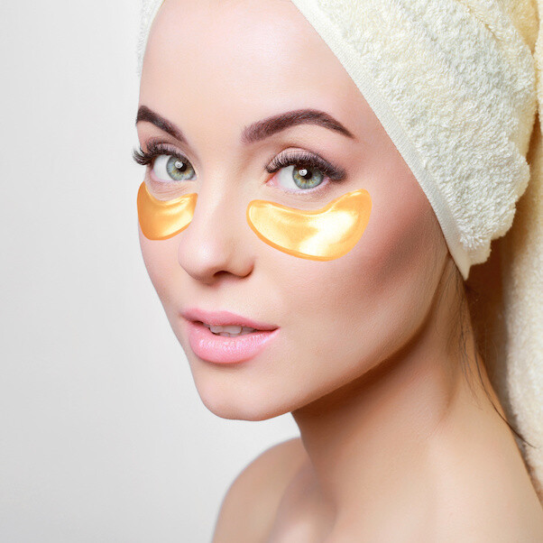 20 PACK Gold Crystal Collagen Hydrating Gel Eye Masks