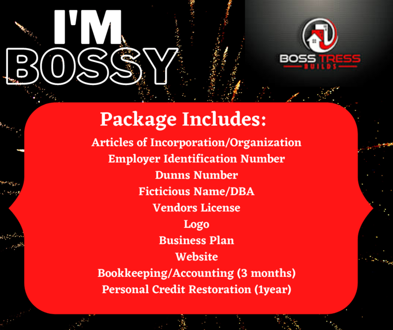 "I'm Bossy" Business Start-Up Package