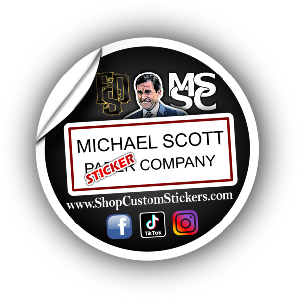 Michael Scott Sticker Company