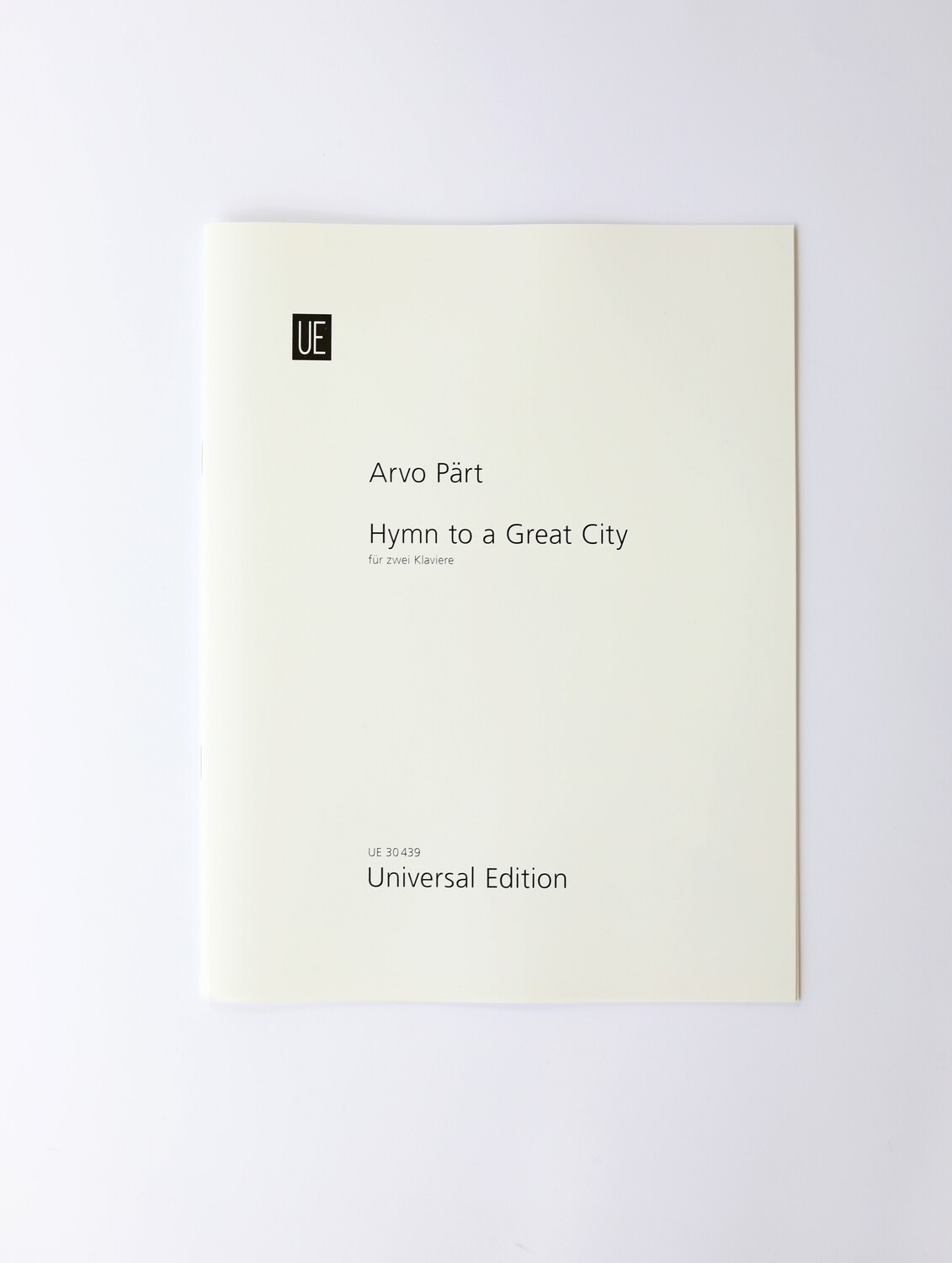 Hymn to a Great City (1984/2004)