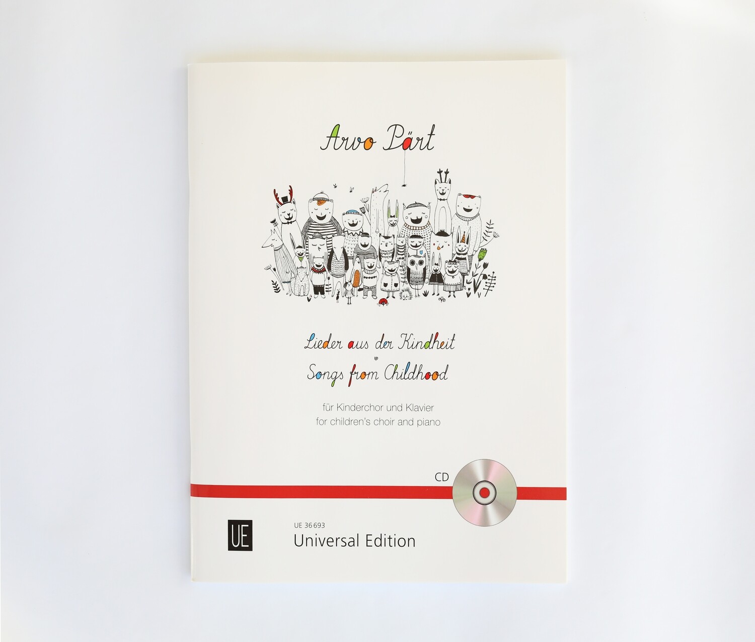 Songs from childhood. Choir parts in English and German (incl. CD)