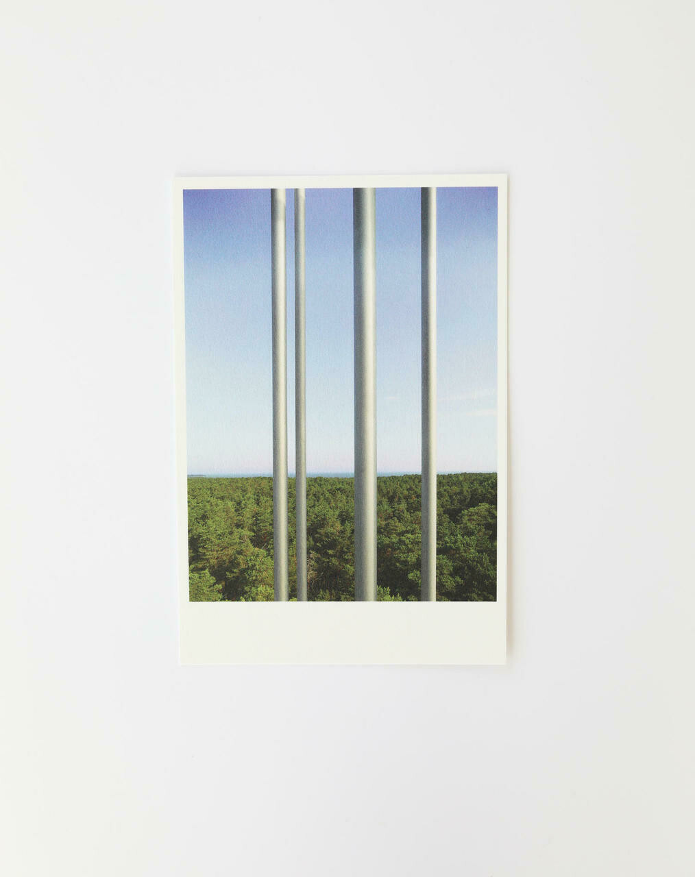 Small postcard, Choose picture: View from the tower