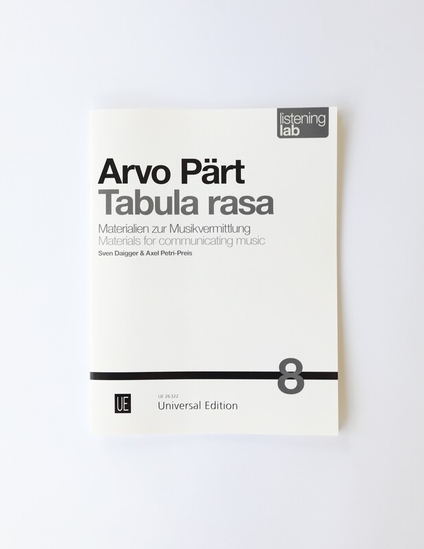 Listening lab 8 – Arvo Pärt: Tabula Rasa
