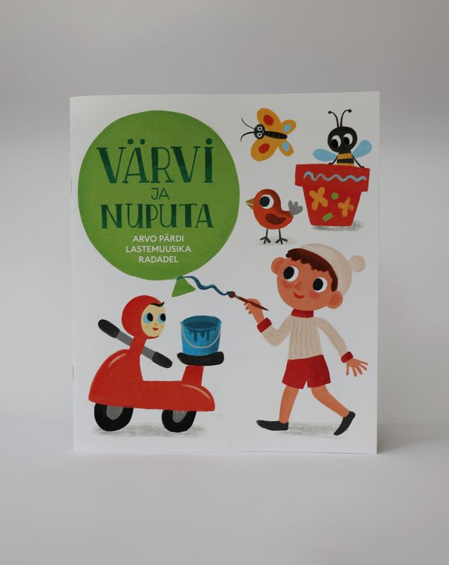 Värvi- ja nuputa Arvo Pärdi lastemuusika radadel