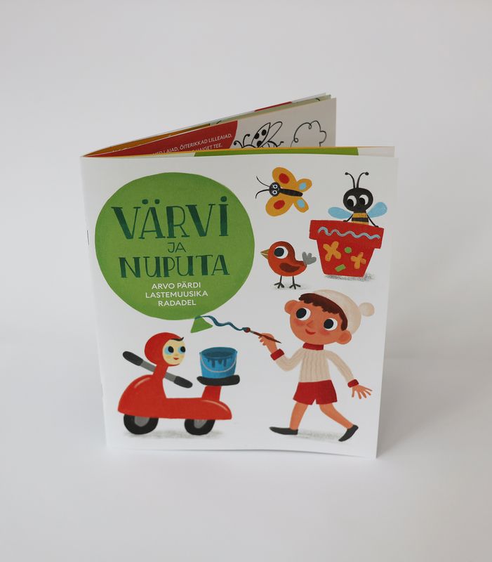 Värvi- ja nuputa Arvo Pärdi lastemuusika radadel