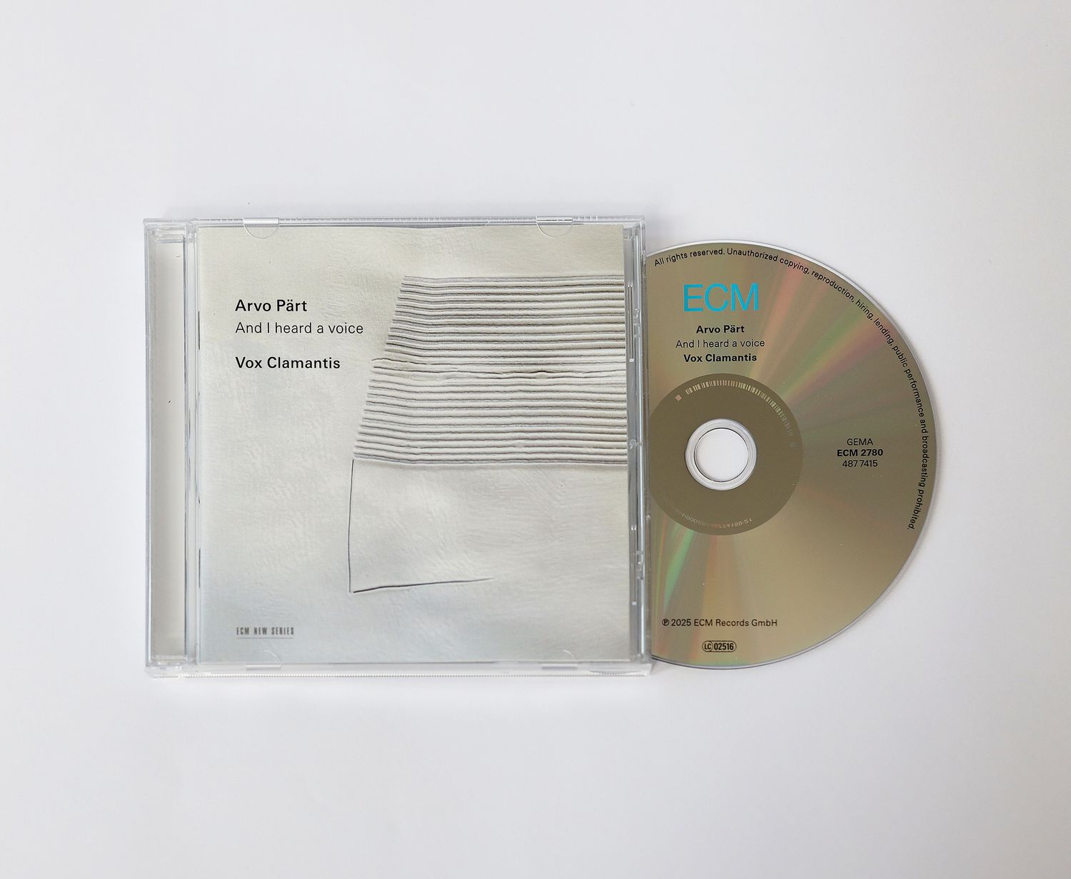 Arvo Pärt. And I heard a voice