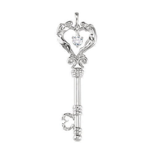 Designer Key Necklace Designer Key Necklace